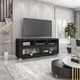 thumbnail image 2 of Techni Mobili 58" Durbin TV Stand for TVs up to 65", Black, 2 of 13