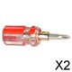 thumbnail image 1 of 2x Destornilladores de Corto para Reparación de Herramientas Manuales para Eléctricos, Muebles - de Cristal 2 en Un 2 piezas, 1 of 8