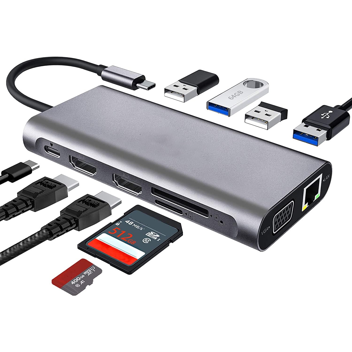 Type c docking station