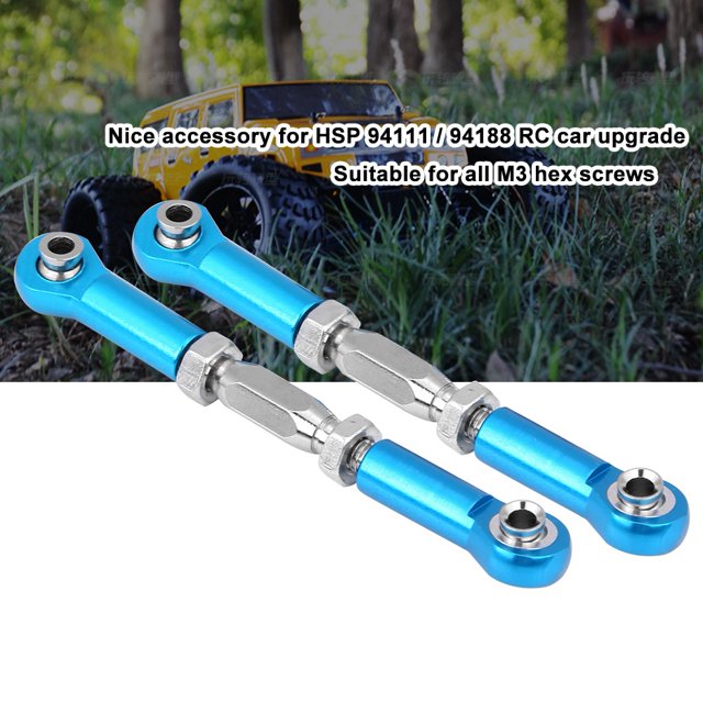 Piezas de accesorios de actualización de varillaje de dirección RC barra de dirección RC mecanizada CNC coche RC para coche RC ANGGREK Otros