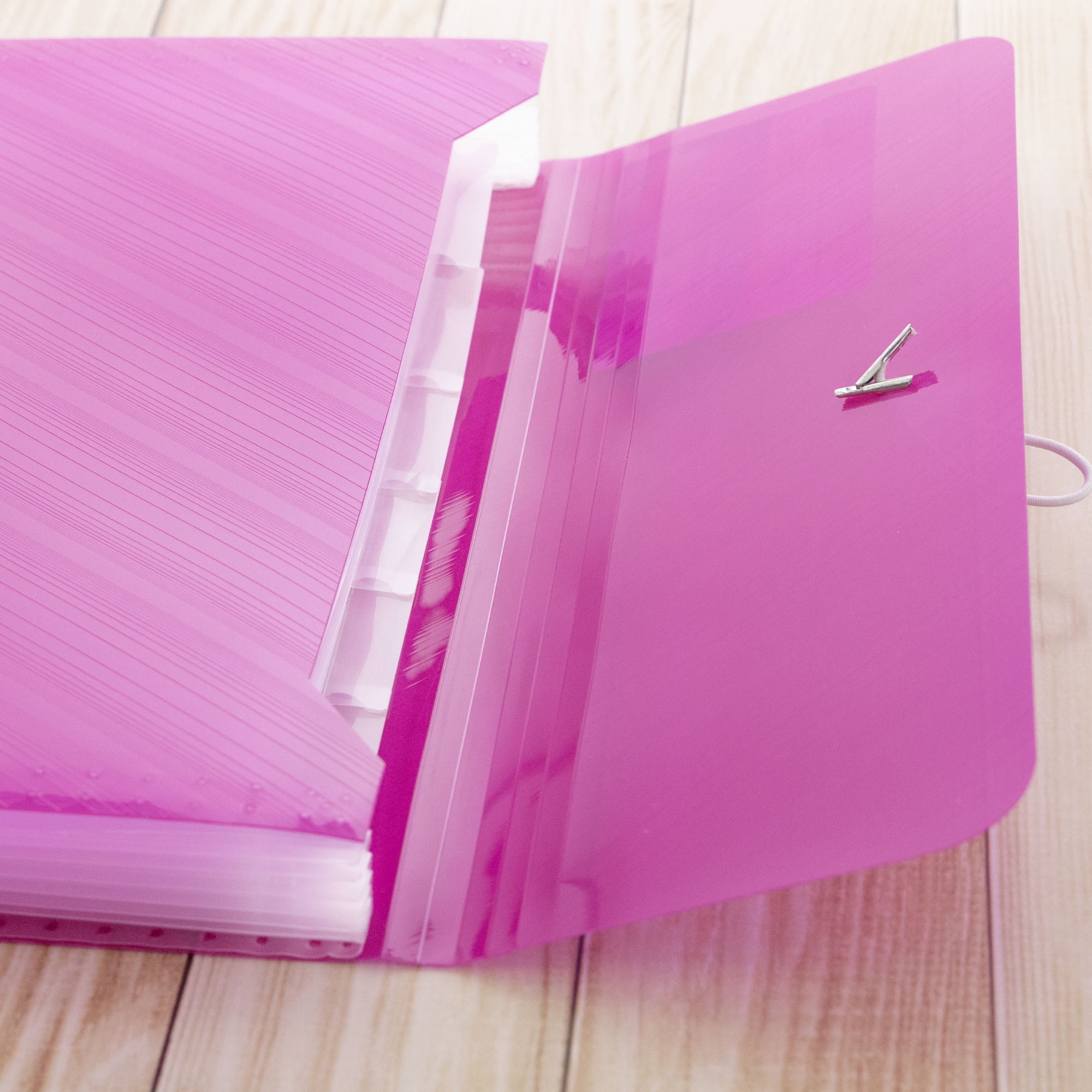 BAZIC Expanding File Folder 7 Pockets A-Z Monthly Tab, Document Envelopes 4-Pack