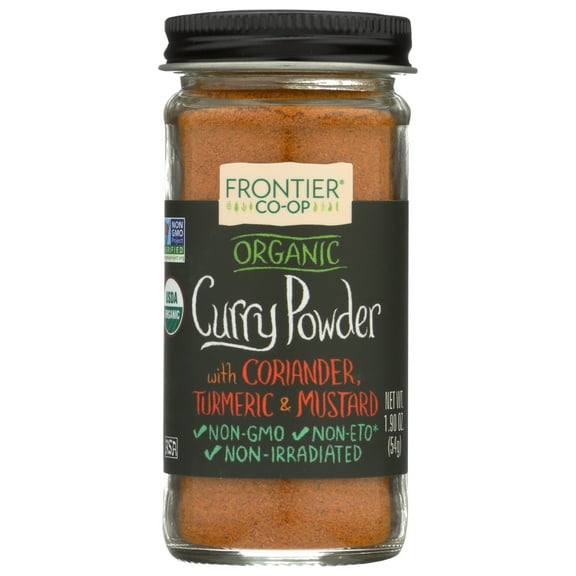 Frontier Herb Curry Powder Seasoning Blend Organic, 1.90 Oz