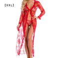 thumbnail image 1 of Conjunto de ropa interior sexy Traje de lencería de encaje Ropa sexy lavada a mano para adultos, Rojo, XXL Methold XX000040-32, 1 of 7