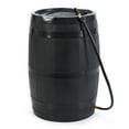 thumbnail image 2 of FCMP Outdoor RC45 45 Gal Outdoor Rain Water Catcher Barrel Container, Black, 2 of 12