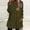 Army Green, variant on Women's Winter Warm Sherpa Lined Fleece Crewneck Sweatshirt Pullover Loungewear Tunic Tops Blue XL