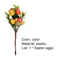 thumbnail image 5 of SPRING PARK Easter Egg Tree Simulation Leaf Branch String Home Ornament Vase Decor, 5 of 6