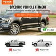 thumbnail image 2 of VEVOR Running Boards, 6" Step Bars Compatible with 2015-2023 Ford F150-Crew Cab/2017-2023 Ford F-250 F-350 Super Duty Crew Cab, 201 Stainless Steel Side Steps Nerf Bars, 500LBS Capacity, 2 Piece, 2 of 9