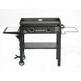 thumbnail image 3 of Blackstone 2-Burner 28” Griddle with Built-in Cutting Board and Garbage Holder, Black, Propane, 3 of 6