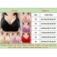 thumbnail image 3 of Ketyyh-chn99 Women Bra 2023 Breathable Wireless Push-up Vest Bra Sport Underwear Pink,44, 3 of 4