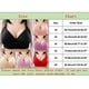 thumbnail image 4 of Gibobby Brasier deportivo para mujer Ropa interior francesa sin anillo de para mujer, sujetador en forma de U con espalda abierta grande y espalda abierta(Rojo,36), 4 of 4
