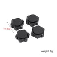 thumbnail image 4 of Set of 4 M17 RC Wheel Hexagonal Screw Nuts /8 Karton 1/7 INFRACTION monster Truck Hobby Model Replace accessories - black, 4 of 4