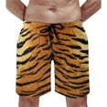 thumbnail image 2 of Men's Swim Trunks Bathing Suits Funny Tiger Print Quick Dry Board Shorts, 2 of 6