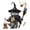 【33007】Wizard Cat-1458 pieces, variant on 1286PCS Steampunk Detective Owl Scene Building Blocks Vintage Retro Gear Bird Story Model Kit with Full Detective Themed Base, Ages 12+