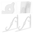 thumbnail image 4 of ifundom 1 Set of Cabinet Support Shelf Accessory Iron for Office Organization, 4 of 8