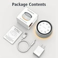 thumbnail image 6 of Brown Noise Sound Machine with 30 Soothing Sounds 12 Colors Night Light White Noise Machine for Adults Baby Kids Sleep Machines Memory Function 36 Volume Levels 5 Timers for Home Office Travel, 6 of 7