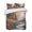 Orange, variant on Quilts Twin Size, Orange Botanical Elk Soft Comforter Bedding Set for Bed, Farmhouse Deer River Lightweight Quilted Bedspread with Pillow Cover(2 Pieces) for All Season, 68x86 Inch