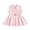 Pink, variant on BemeyourBBs Toddler Baby Girl Safari Dress Kids Little Baby Girls Safari Outfit Lapel Sleeveless Front Pockets Button Down Pleated Dress with Belt Spring Summer Fall Clothes