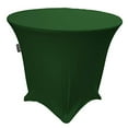 thumbnail image 1 of LA Linen TCSpandex30Rx30H_GreenEmeraldX32 LA Linen Nappe Ronde en Spandex, 30 Pouces Rond 30 Pouces de Haut, Émeraude Verte, 1 of 4