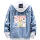 thumbnail image 1 of Chaqueta vaquera holgada de diseño creativo Sanrio Cinnamoroll Melody, 1 of 6