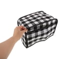 thumbnail image 3 of BRIGHTFUFU Toaster Protector Lid 1Pack Black Cotton Dust Proof Rectangular for Home Users Kitchen Appliances, 3 of 8
