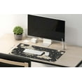 thumbnail image 5 of Astrology Sun with Moon Mouse Pad 35.4 X 15.7 Inch XXL Black Full Desk Mousepad Extended Large Non-Slip Rubber Base Waterproof Big Keyboard Mat with Stitched Edges for Gaming and Office, 5 of 6