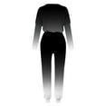thumbnail image 5 of Aoochasliysweat Suits for Womens 2 Piece Clothes 2Pc Women Pure Color Suit Long Sleeve Leisure Pocket Home Sweatpants Sets, 5 of 5
