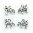thumbnail image 5 of U8MO Lot 8/20/50pc Fox Tibetan Silver Charms Pendants for Jewelry Making DIY 12*15mm-8pcs, 5 of 5