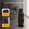 thumbnail image 6 of Lasko CT22850 Black 1500W 3 Speed, Oscillating, Remote, Timer Ceramic Tower Space Heater, 6 of 8