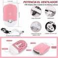 thumbnail image 3 of Kit De Pestañas De Visón 1x1 Para Aplicación De Extensión rosa, 3 of 5