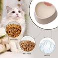 thumbnail image 4 of Suministros para mascotas, cuenco antideslizante para comida para gatos, cuenco para alimentación de agua para perros, 4 of 5