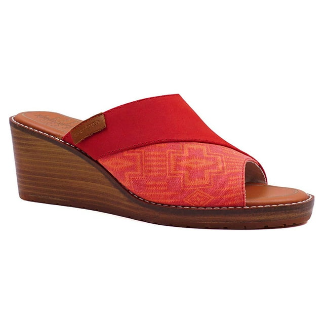 Pendleton Sandales Compensées Arcata pour Femmes, Orange, 7 B(m) US