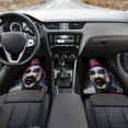 thumbnail image 5 of Horror Character Car Mats Set 4 Pieces with Double Stitch Line Anti-Slip Backing Design Universal Fit for Most Vehicles, 5 of 8