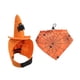 thumbnail image 3 of Disfraz de Halloween para mascotas, accesorios para perros, conjunto de sombrero y pañuelo, resistente, creativo y elegante. Naranja L, 3 of 9
