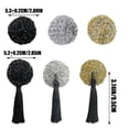 thumbnail image 5 of Yokua Sparkling Rhinestones Pasties Nipple Cover with Tassels Adhesive Breast Cover, 5 of 20
