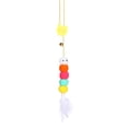 thumbnail image 3 of Hanging Cat Feather Toys, Retractable Door-Mounted Interactive Teasers for Indoor Kittens, Physical & Mental Stimulation Chase Toys, 3 of 3
