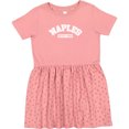 thumbnail image 3 of Inktastic Naples Beach 1886 Girls Toddler Dress, 3 of 5