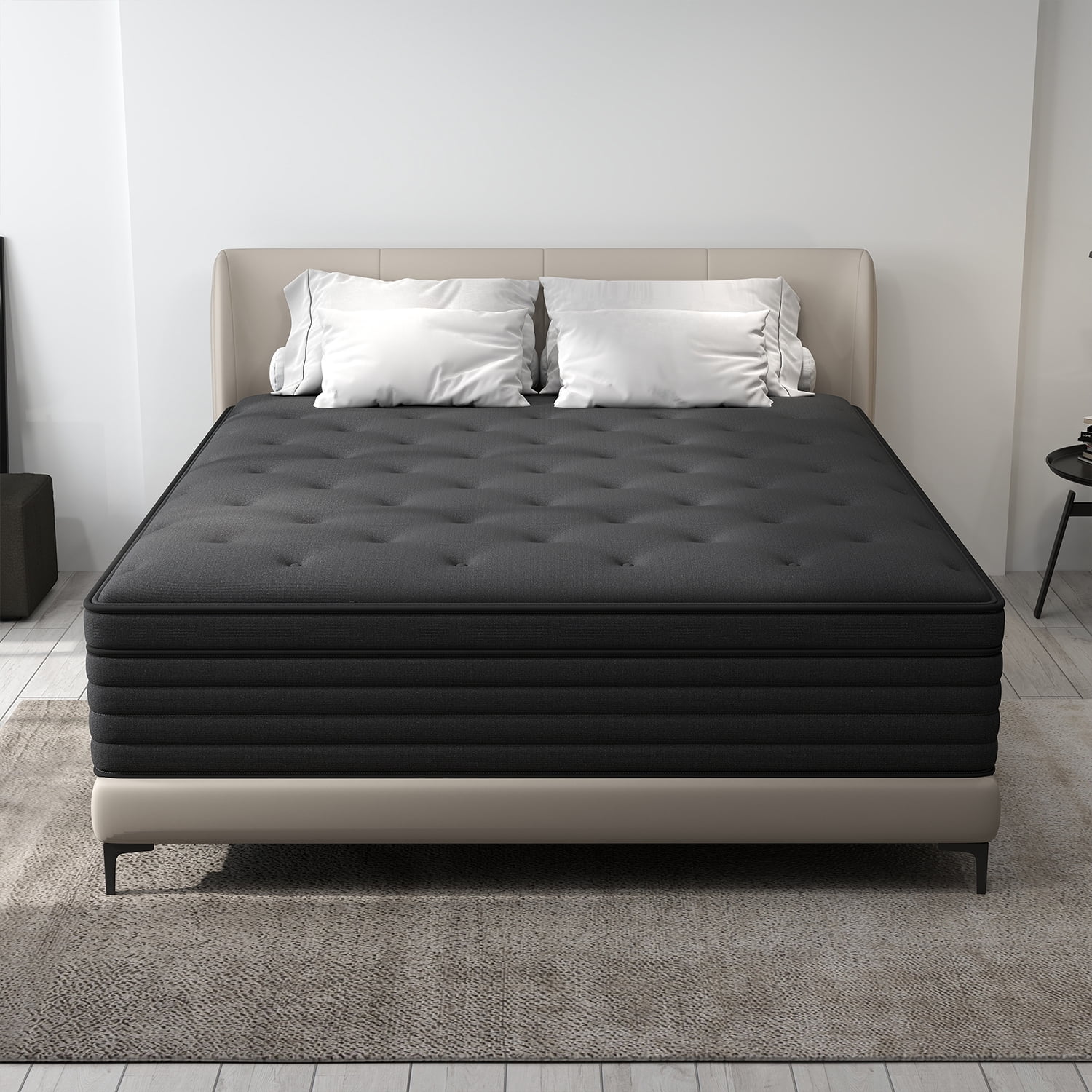 12 Inch Twin Size Medium Firm Hybrid Mattress Thickness Bed In A Box