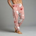 thumbnail image 5 of Men's Valentine's Day Pants Casual Love Print Lounge Pants Loose Fit Fashion Winter Drawstring Elastic Waist Home Sleepwear 2026 Deep Red XL, 5 of 7