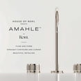 thumbnail image 4 of Rohl AM08D3IWPN Amahle 1.2 GPM Widespread Bathroom Faucet - Nickel, 4 of 7