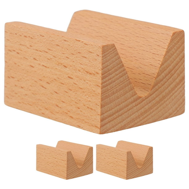 3 soportes de madera para tacos y sushi, bandeja reutilizable para servir en restaurantes, estilo japonés, bandeja para tacos, soporte para comida