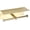Brushed Gold, variant on Brushed Nickel Toilet Paper Roll Holder with Shelf Wall Mounted for Bathroom (Brushed Nickel, Double Head)