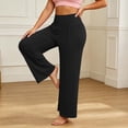 thumbnail image 3 of Diufon Womens Pajama Pants Plus Size Elastic Waist Soft Casual Pants Lightweight Homewear Bottoms Sleep Pants, 3 of 7