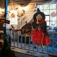 thumbnail image 4 of Lilixerw Halloween Hanging Witch,Flying Witches Broom,for Halloween Decor Haunted House Party, 4 of 6