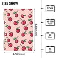 thumbnail image 2 of FORMRS 1-Subject Spiral Notebook 8" x 5" College Ruled 60 Refillable Sheet A5 Hard Cover, 2 Pack, Cherries Pattern, 2 of 7