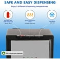 Bottom Loading Water Cooler Dispenser, 35 Gallon Bottles Hot, Cold
