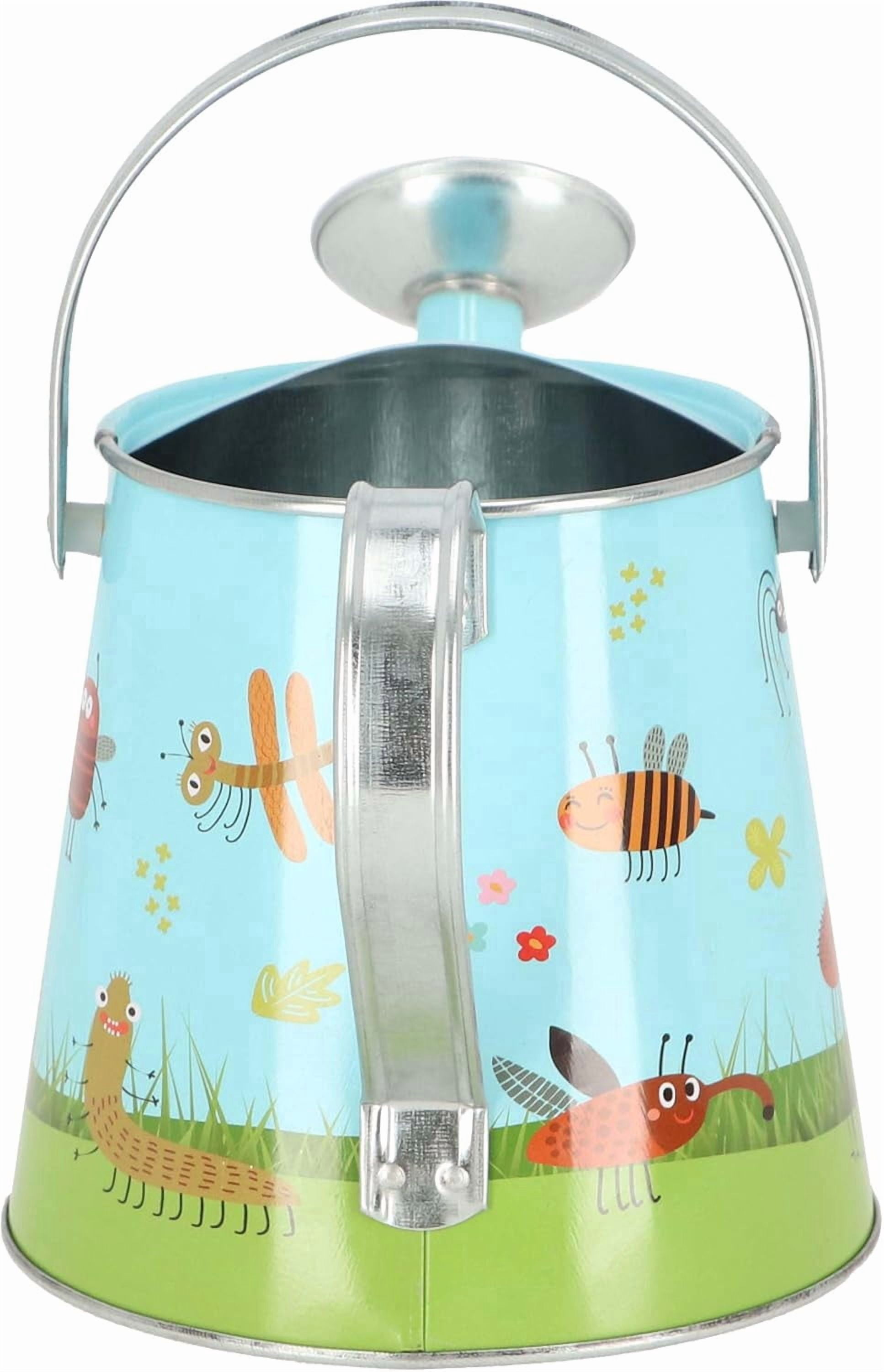 Esschert Design Metal Watering Can, 3 Liters, Multicolor
