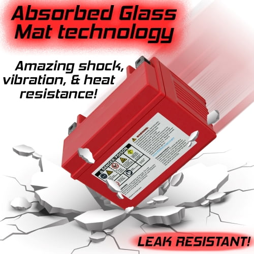 Banshee YTX9-BS Motorcycle Battery Compatible with Kawasaki ZX1000