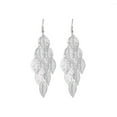 thumbnail image 3 of Kcodviy Women Earrings Boho Natural Leaf Drop Dangle Ear Hook Jewelry Party Wedding Gift Extra Large Earrings For Women Long Earrings For Women Thin Earrings Jewelry Cute Stud Earrin, 3 of 3