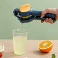 thumbnail image 2 of Exprimidor Manual De Limón (Azul), Exprimidor De Mano, Extractor De Jugo De Lima, Exprimidor De Lima, Limón, Naranja, Pomelo, Exprimidor Más Eficiente, 2 of 5