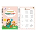 thumbnail image 4 of ​​LYINGF​​ Reusable Handwriting Workbook with Tracing Guides - Alphabet and Number Practice Book with Dry-Erase Pages for Skill Development and Calligraphy Practice, 4 of 5
